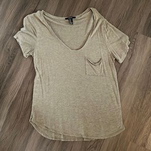 Olive green Forever21 shirt, size medium
